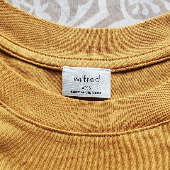 Wilfred wide sleeve drawstring crop top - Picture 2 of 6